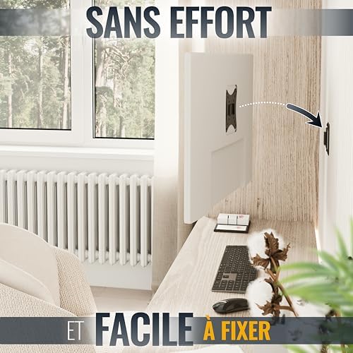 Vue 2 de Ricoo Support Mural Tv