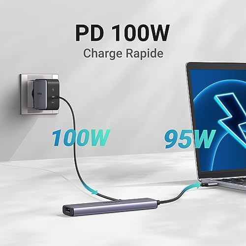 Vue 3 de Ugreen Revodok Hub Usb