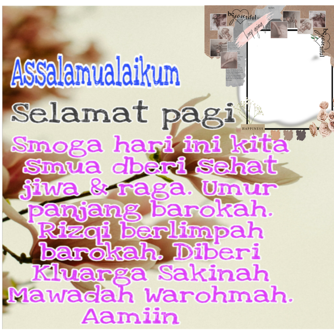 Download Twibbon Ucapan Selamat Pagi Terbaru