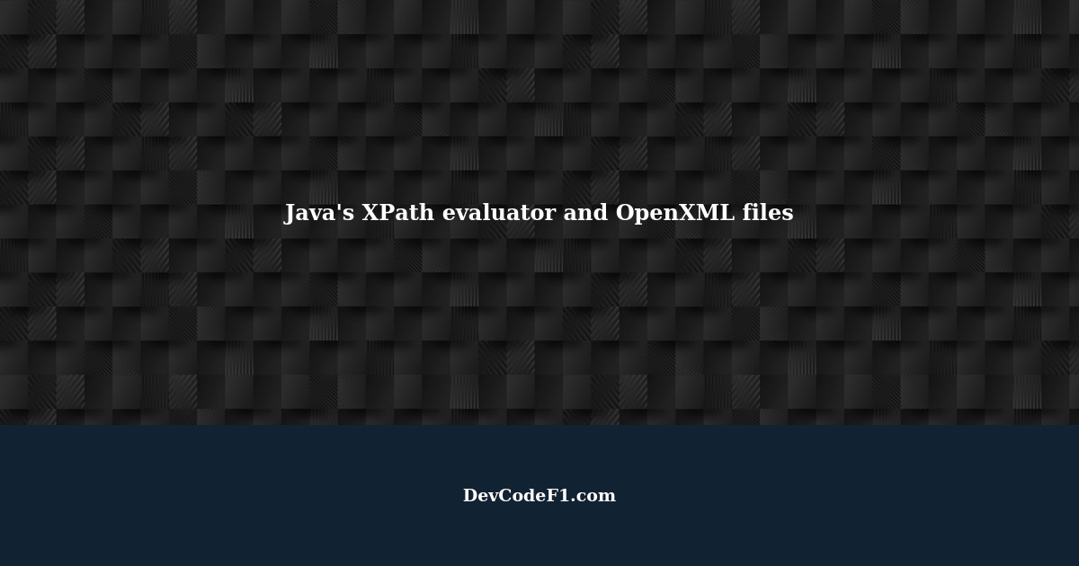 Why does Java's XPath evaluator need a NamespaceContext and a prefix ...