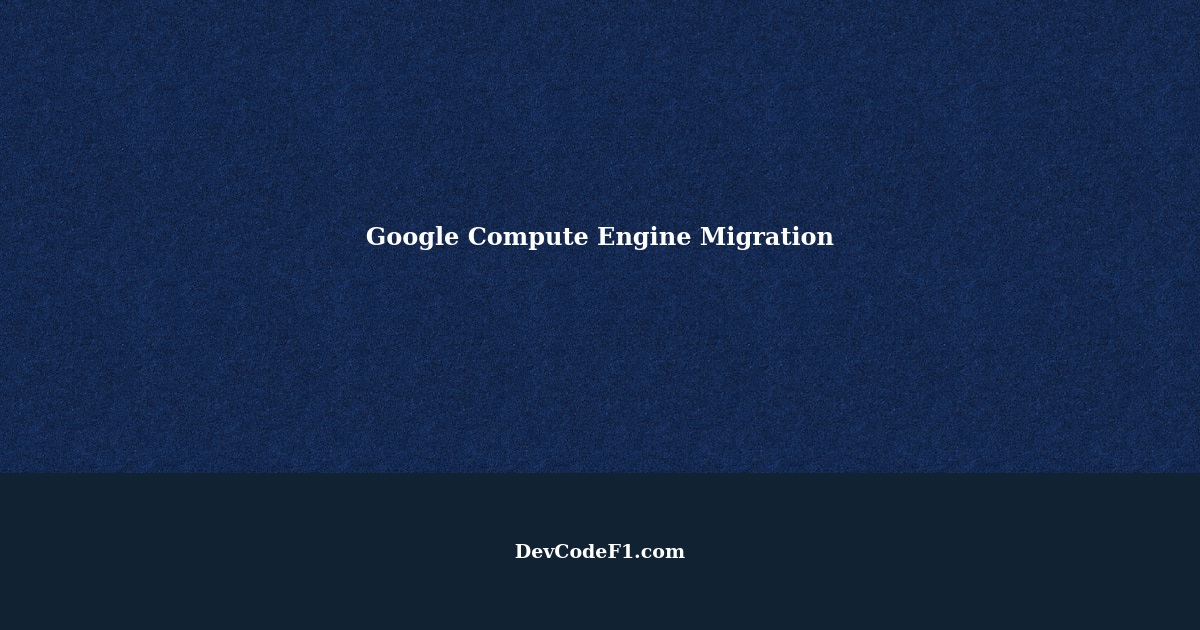 Google Compute Engine Migrating from Development to Production Effectively