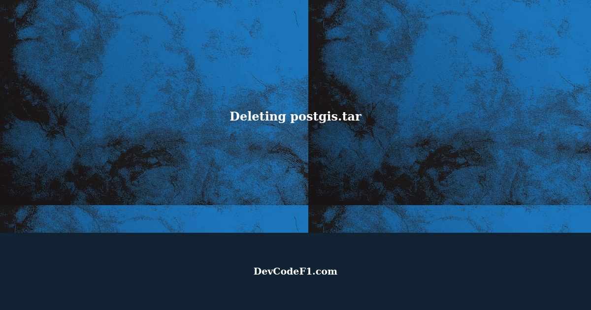 Tar Delete Original File at Florence Gaston blog