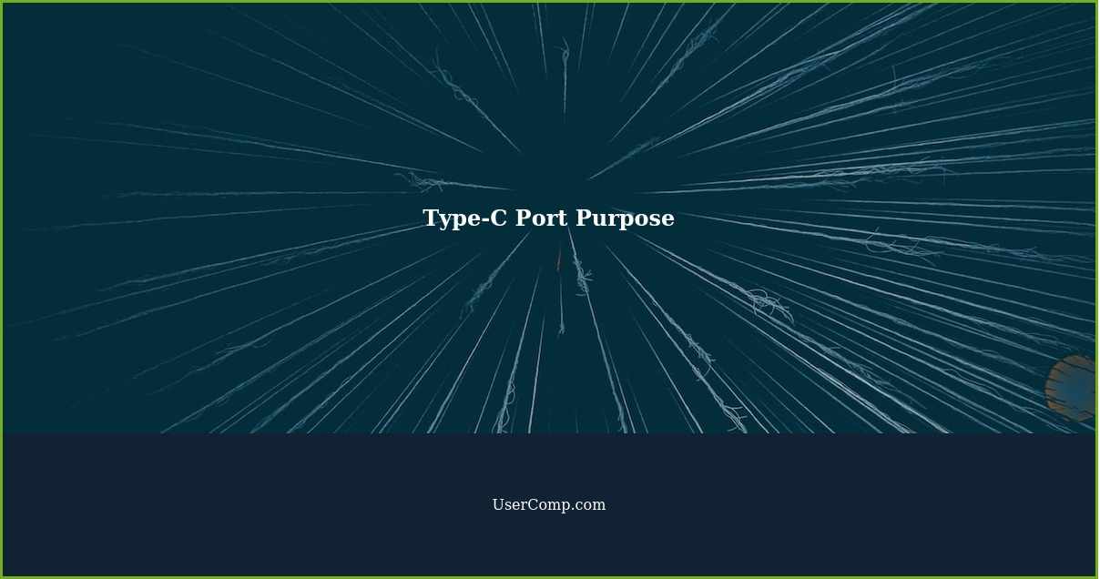 Type-C Port Purpose