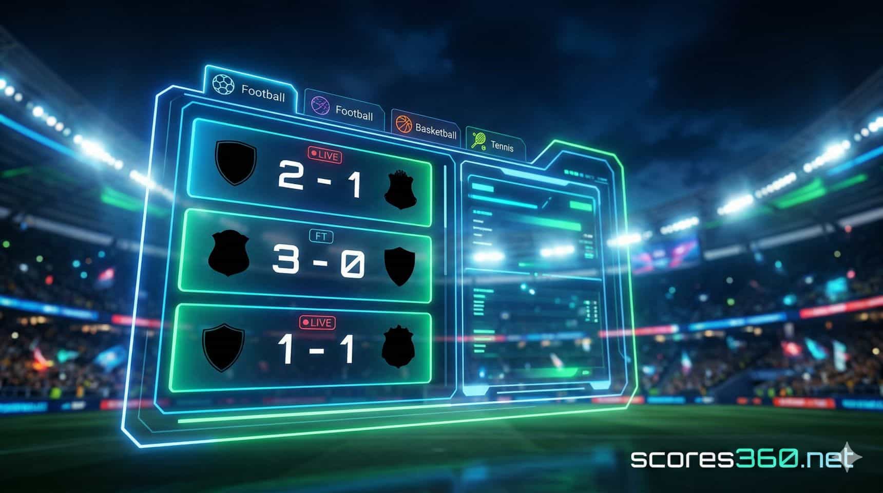 Scores 360 - Sports | Live Commentary | Live Football