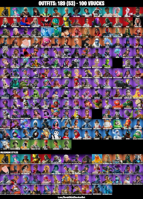 Fortnite Account ( PC / PSN ) (Ariana Grande, Master Chief (Matt Black), Star Wand, Katsuki Bakugo, Son Goku, Beerus, Joltara, Astrea, Polar Peely, Krisabelle, Khaby L) (189 Skins)