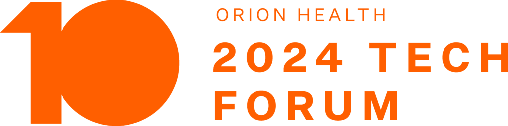 2024 Tech Forum Short Orange logo