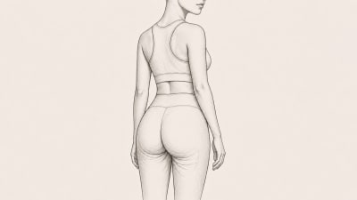 Silhouette, die nicht mehr passt, Po-Lifting bei UNIKAT AESTHETIK Stuttgart