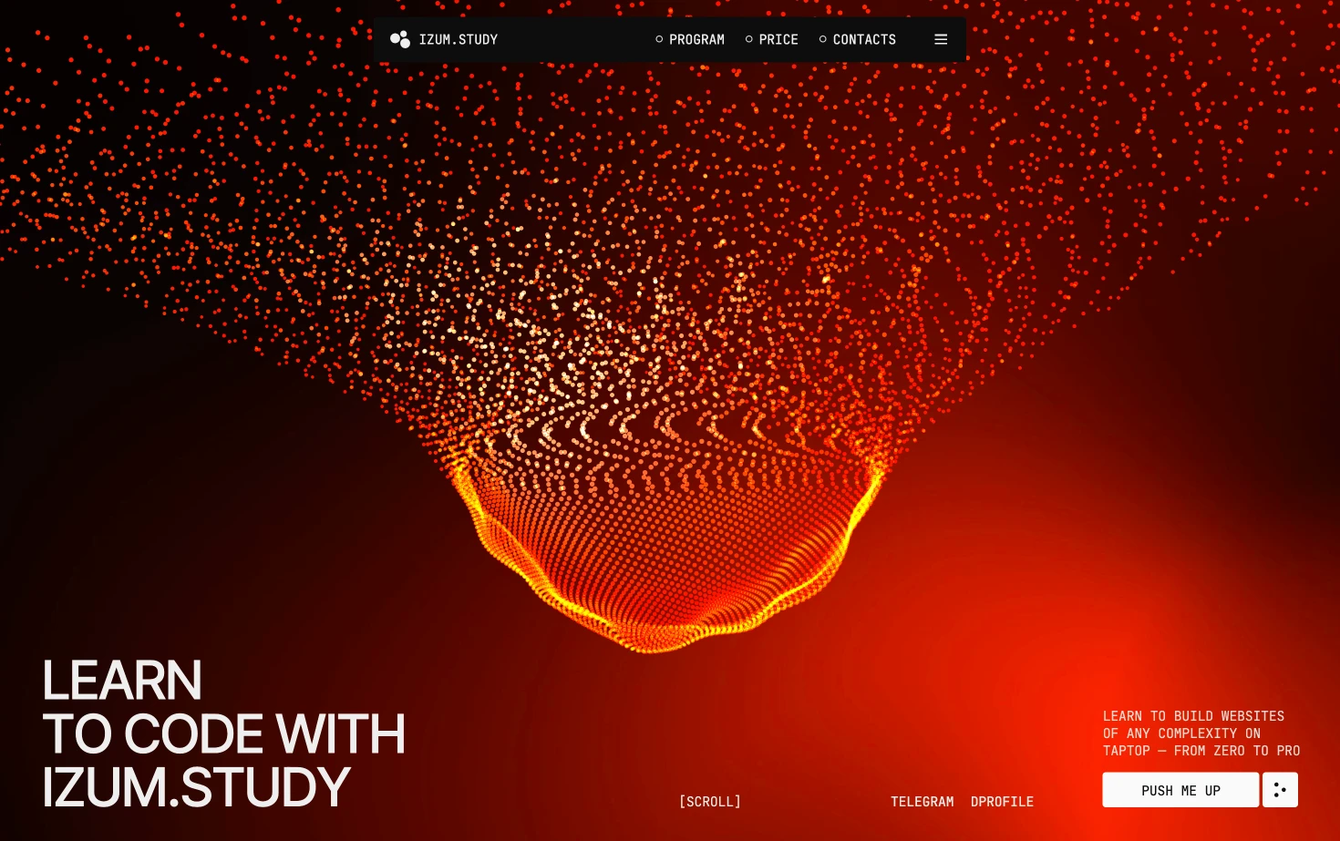 Learn to build websites of any complexity on Taptop — from zero to pro