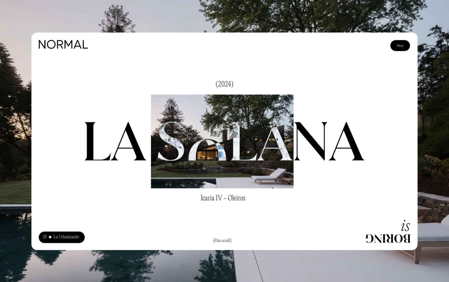 Avant-garde branding and digital experience for a luxury real estate brand redefining the sector through design, motion, and a distinctive unconventional narrative.