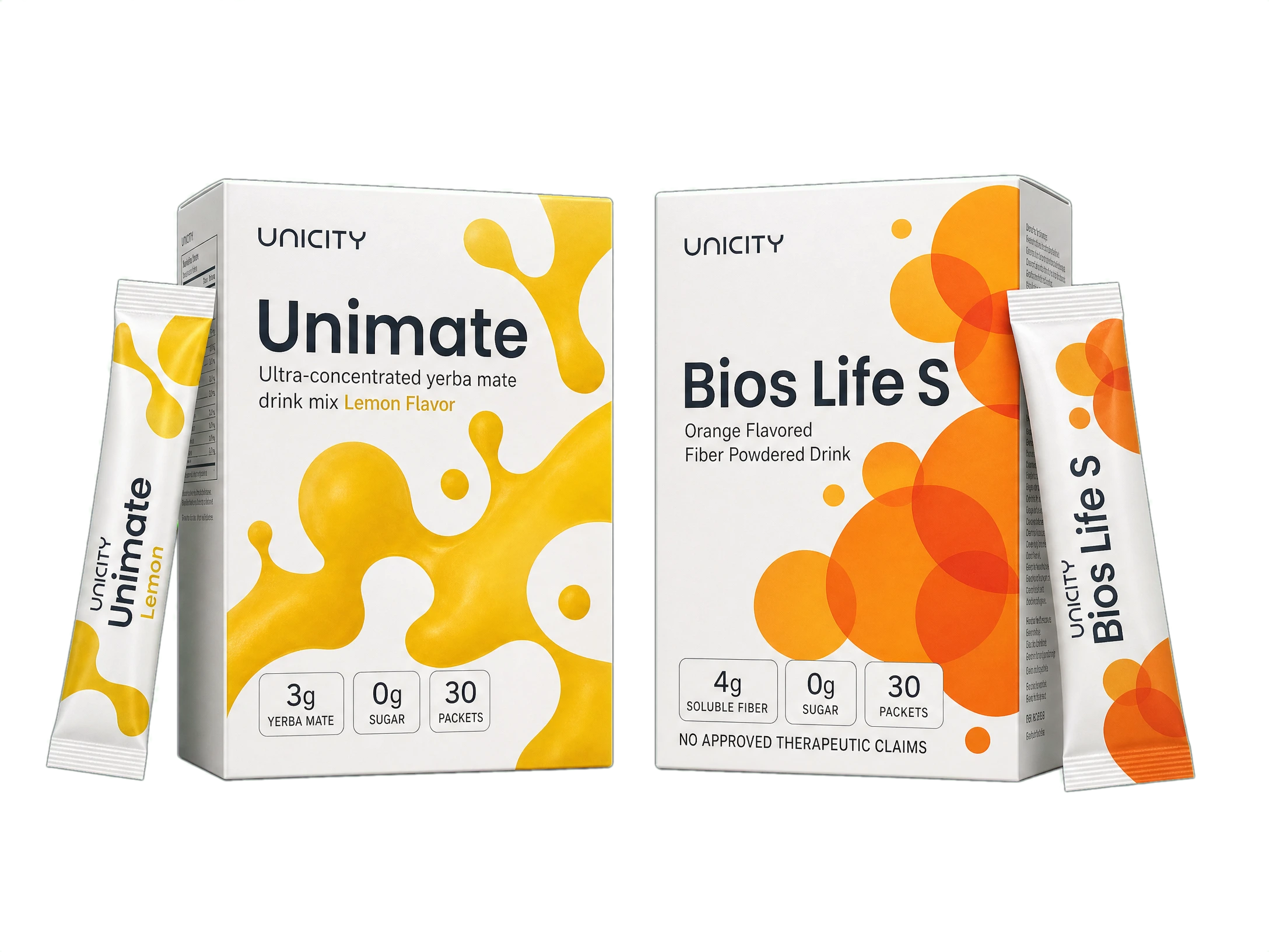 Unicity Feel Great System Philippines - Unimate Citrus Mint and Bios Life S Pack