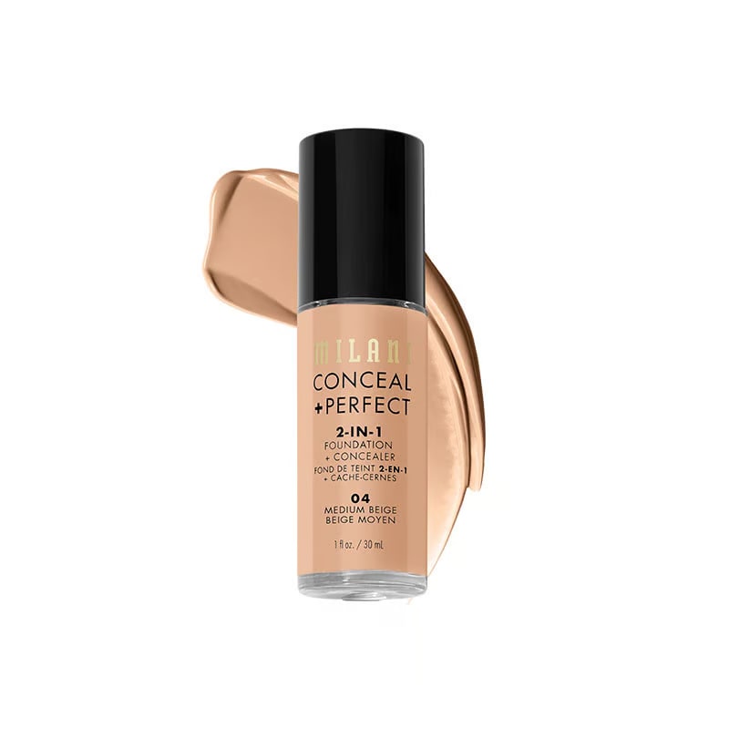 Milani Conceal + Perfect 2-In-1 Foundation + Concealer 30ml - 04 Medium Beige-
