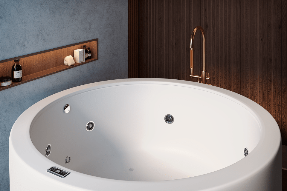 Indoor Bathtubs: Functionality, Aesthetics, and Efficiency for Residential Projects