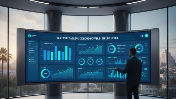 Créer un tableau de bord Power BI en une heure