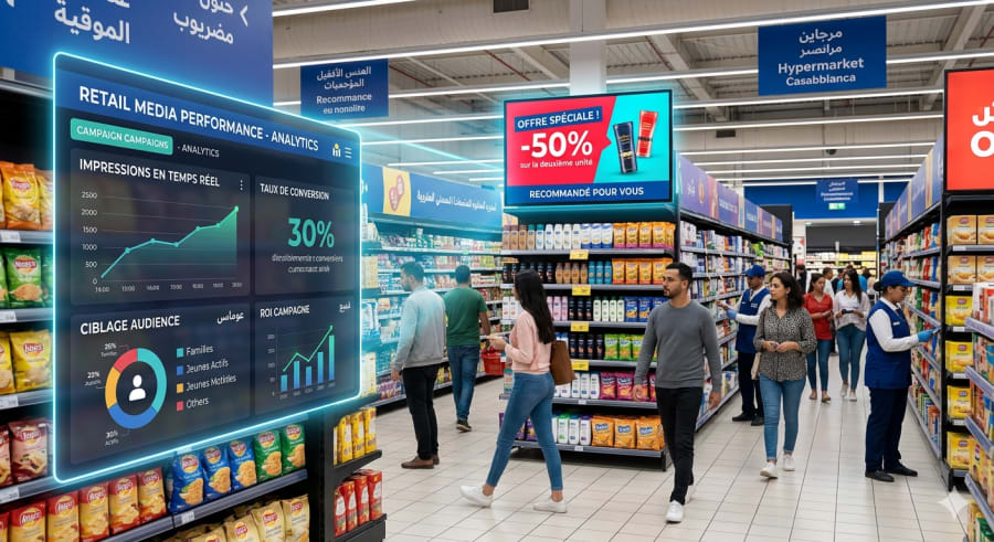 Retail Media au Maroc : Comment la Data Transforme la Publicité en Grande Distribution