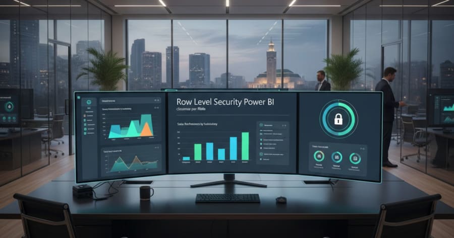 Row Level Security Power BI : cloisonner par filiale
