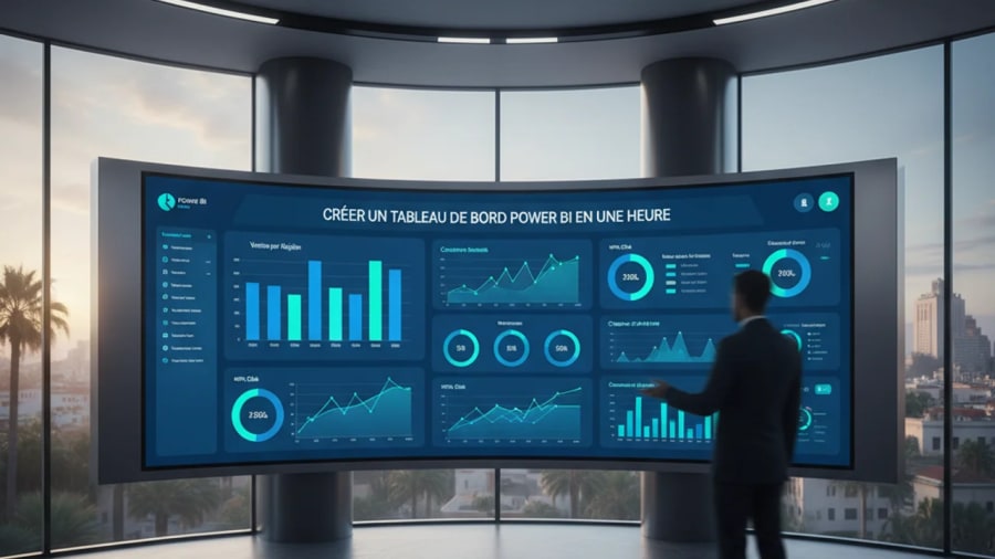 Créer un tableau de bord Power BI en une heure