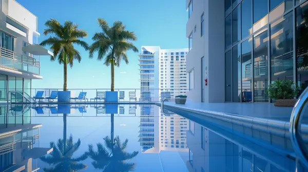 Commercial pool maintenance