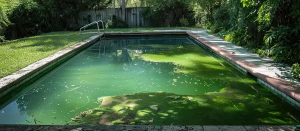 Dirty pool algae
