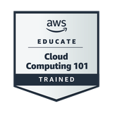 AWS Educate Introduction to Cloud 101 - Training Badge