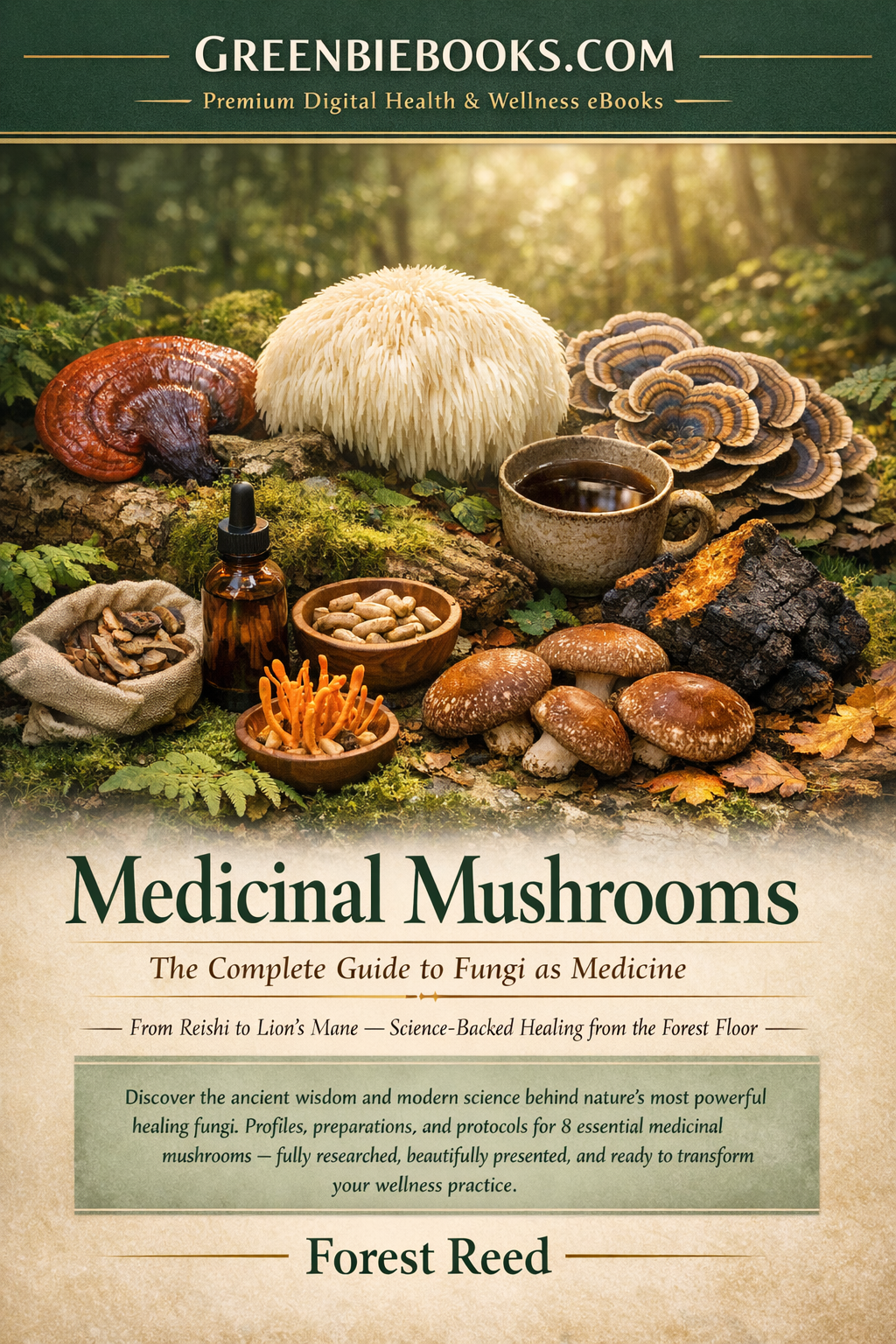 Medicinal Mushrooms: The Complete Guide to Fungi as Medicine