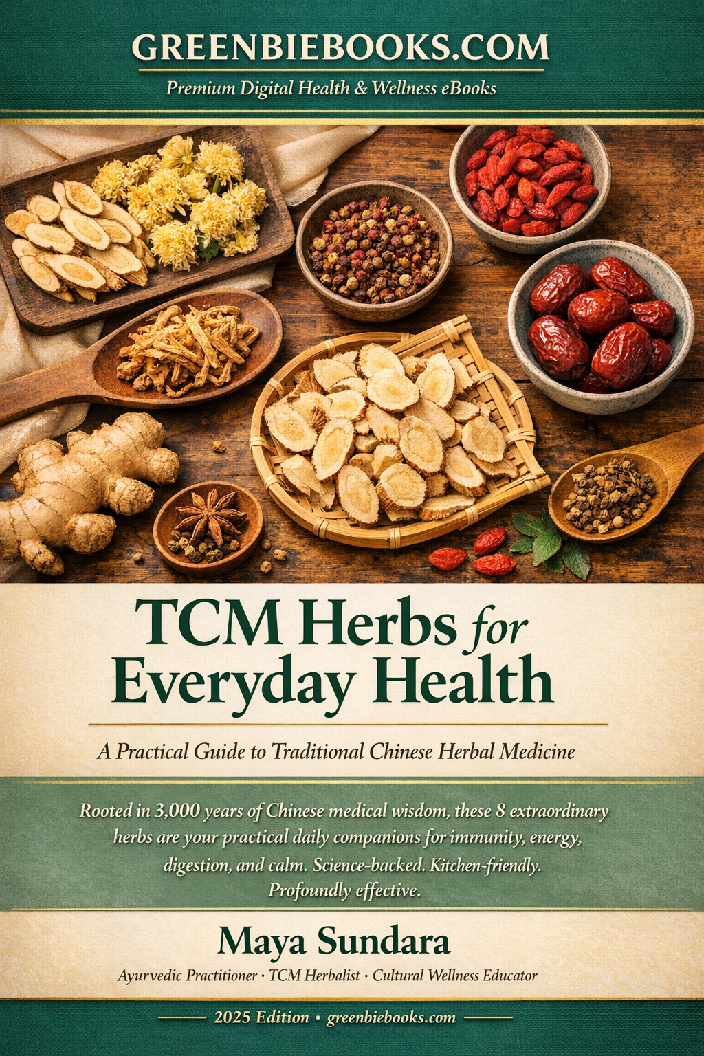 TCM Herbs for Everyday Health. A Practical Guide