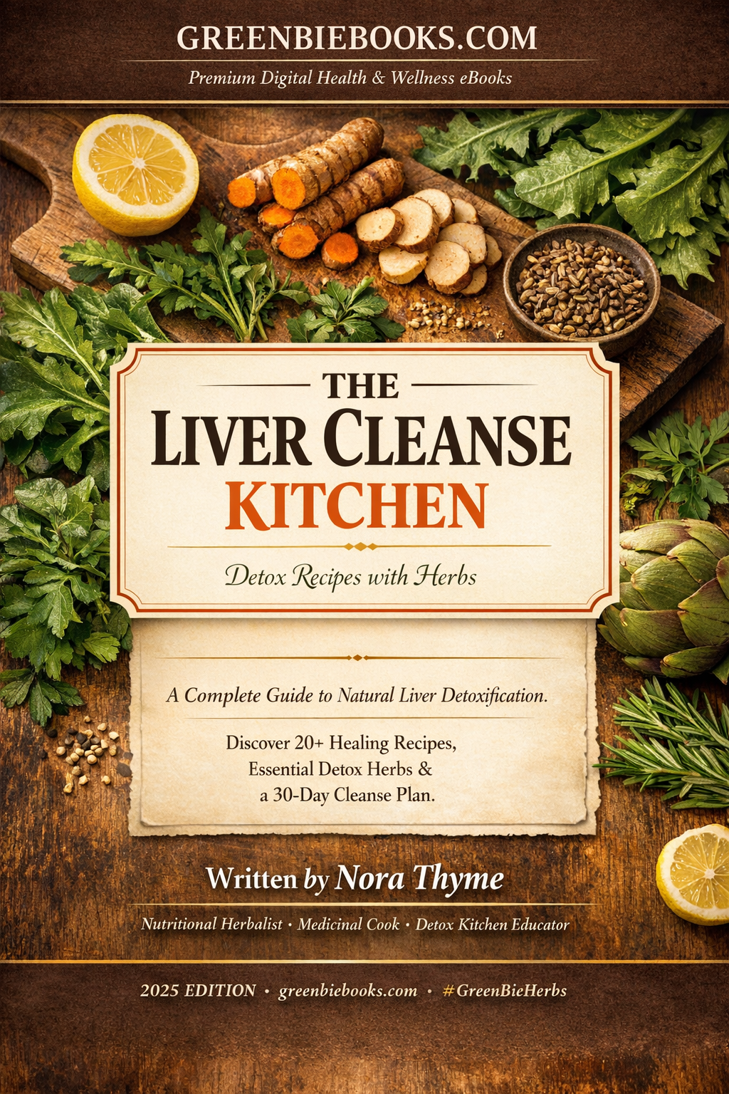 The Liver Cleanse Kitchen: Detox Recipes with Herbs