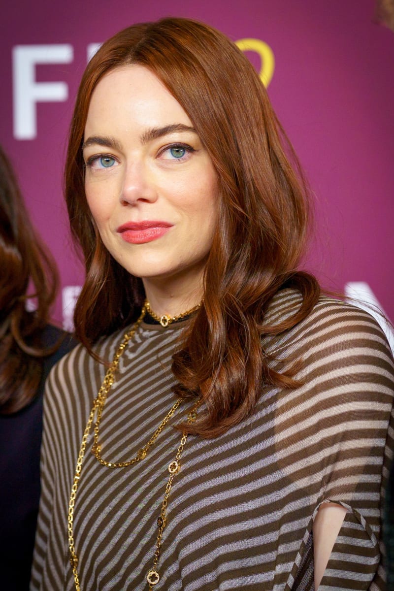 Emma Stone at the New York Film Festival