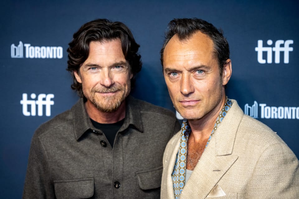 Jason Bateman and Jude Law at the Toronto Film Festival.