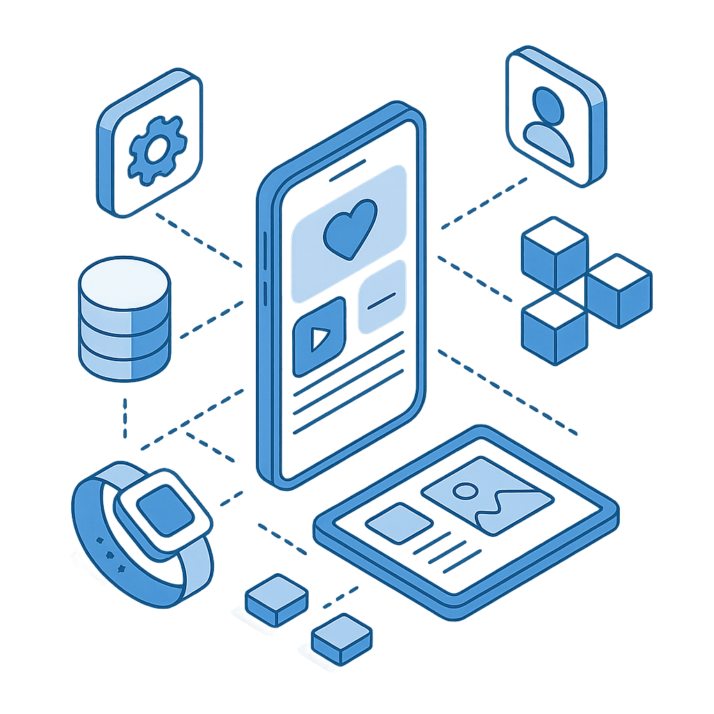 Provide full-cycle mobile application development services