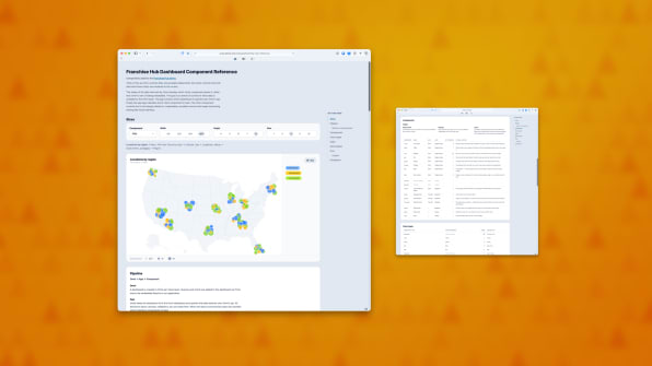Franchise Hub Dashboard Component Docs