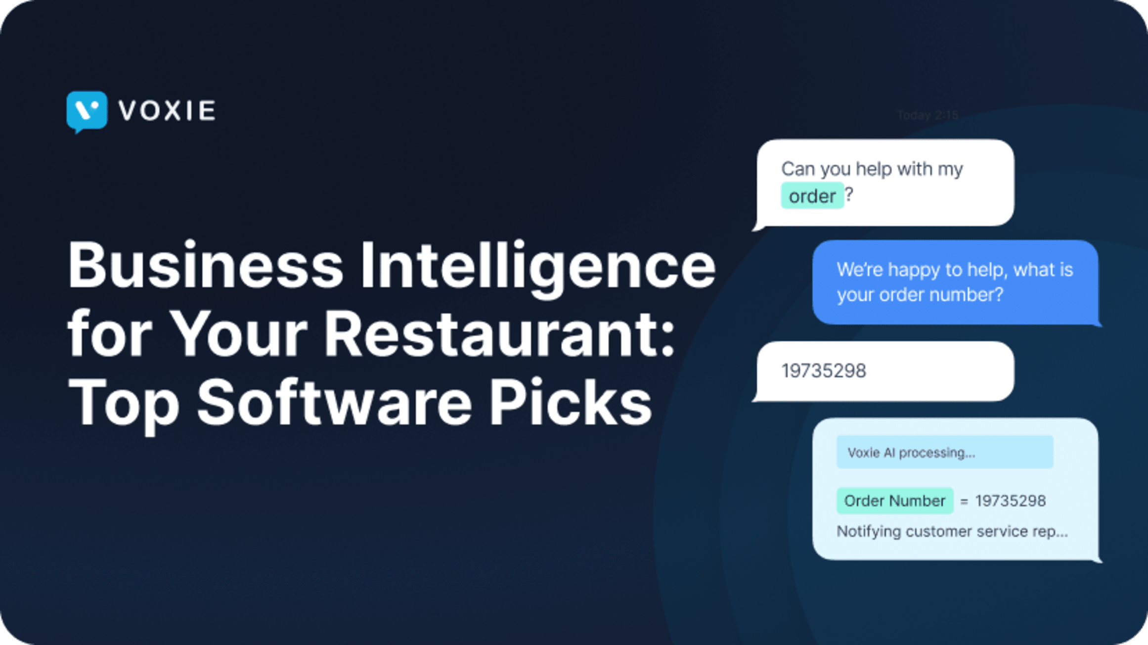 Top BI software for restaurants