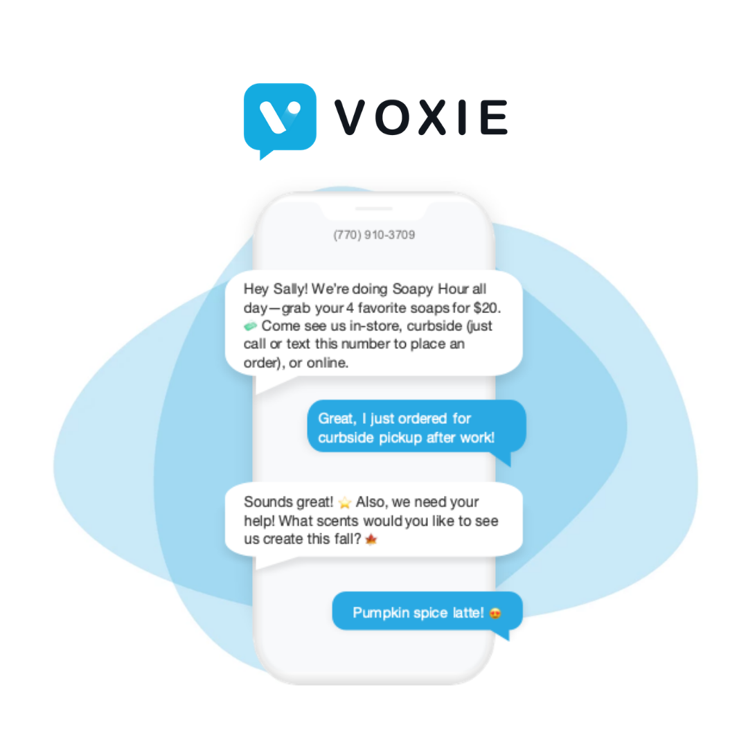 voxie conversational sms techcrunch