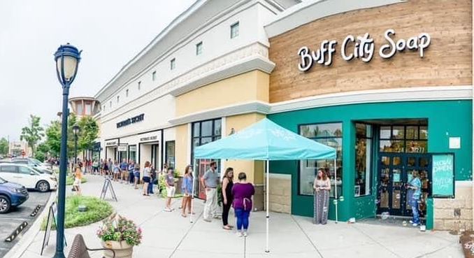 buff city soap retail franchise opening