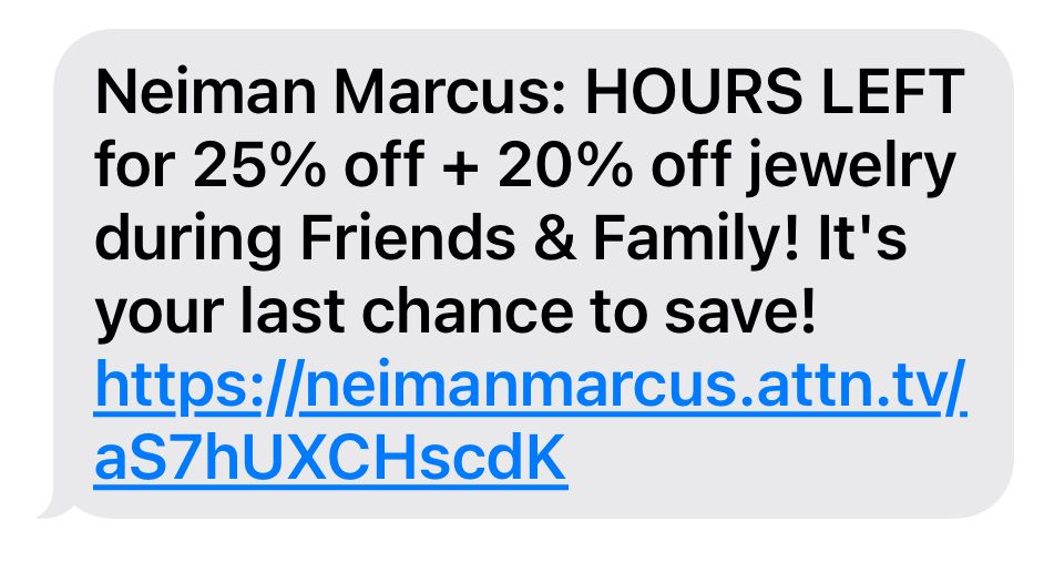 With only HOURS LEFT, the customers fell they will miss out if they don’t act now.