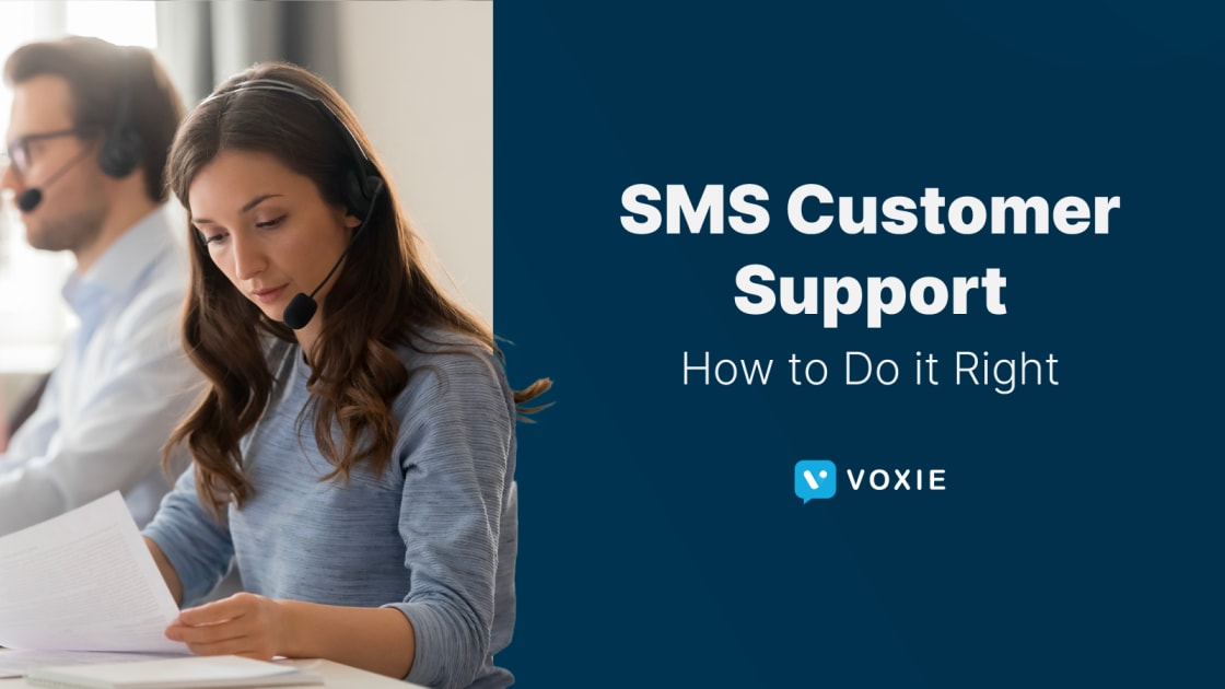 Customer support representative resolving an issue.