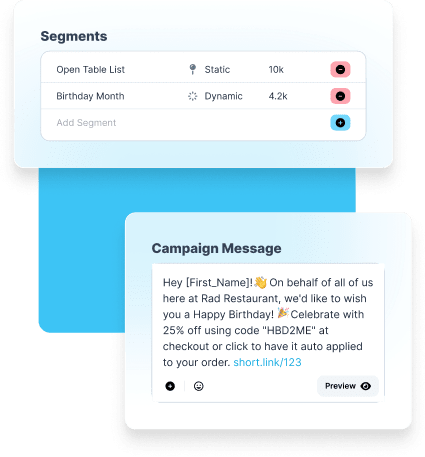 How to use unique segments to create highly personalized SMS conversations with Voxie.