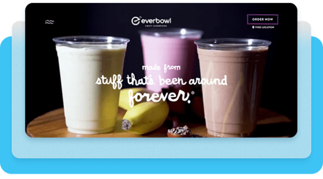 Example of an interesting and unique website that drives user engagement.