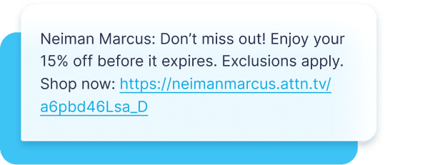 Neiman Marcus drives urgency with a bold flash sale message that prompts immediate action.