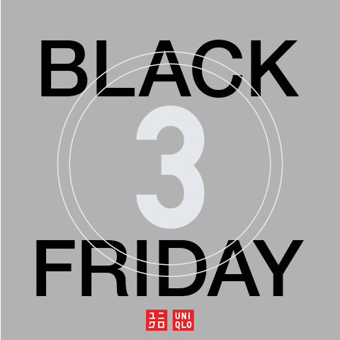 UNIQLO uses their graphics to pull attention and drive excitement.