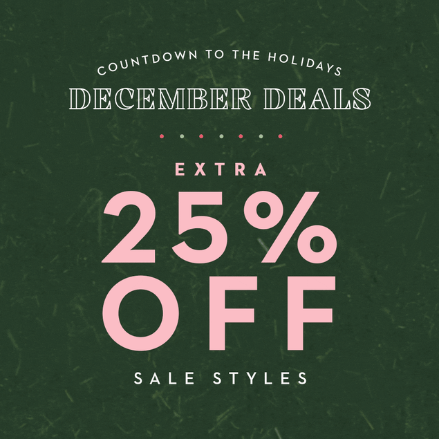 Holiday flash sale gif utilized by NYDJ.