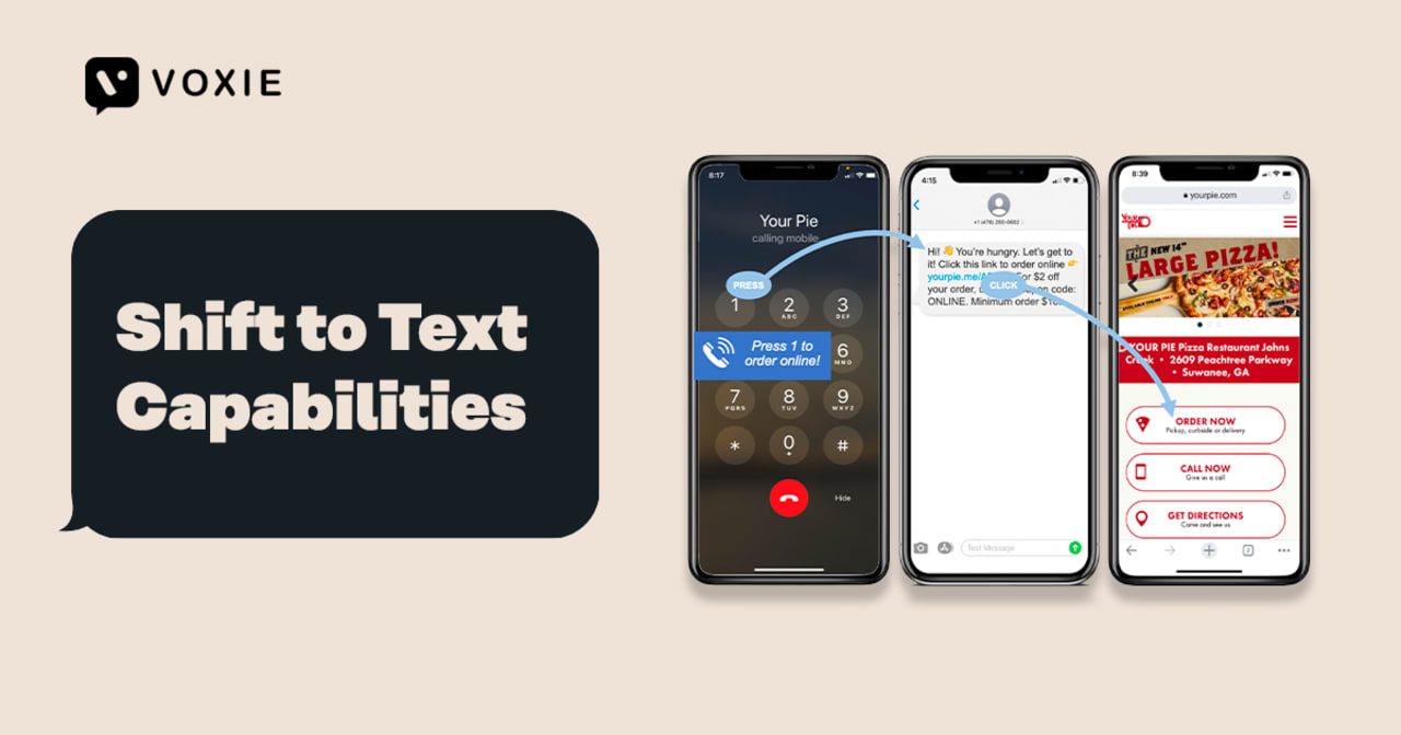 Voxie has Shift to Text capabilities.