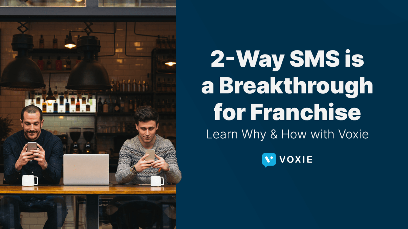 Why 2-way SMS is a game changer for franchise