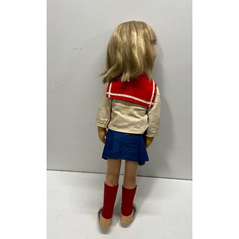 Buy the Charmin Chatty 1960 s Talking Doll 24 Tall Vintage Pull String Interactive Toy GoodwillFinds