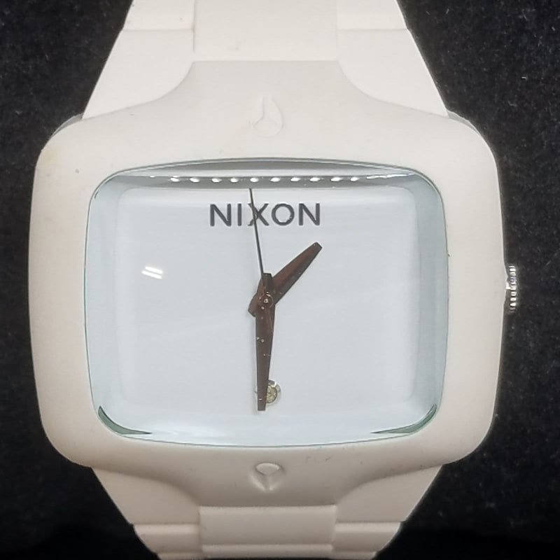 Nixon rubber player white discount