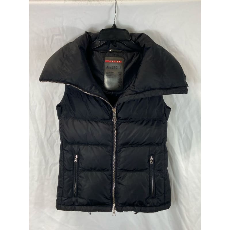 Prada puffer vest sale