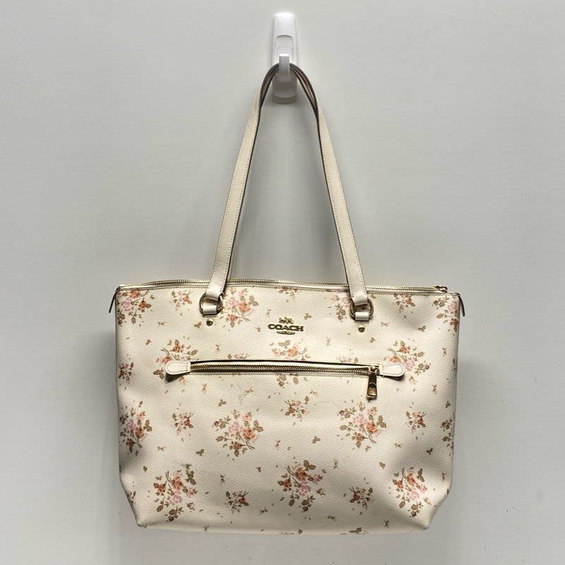 Coach rose tote deals