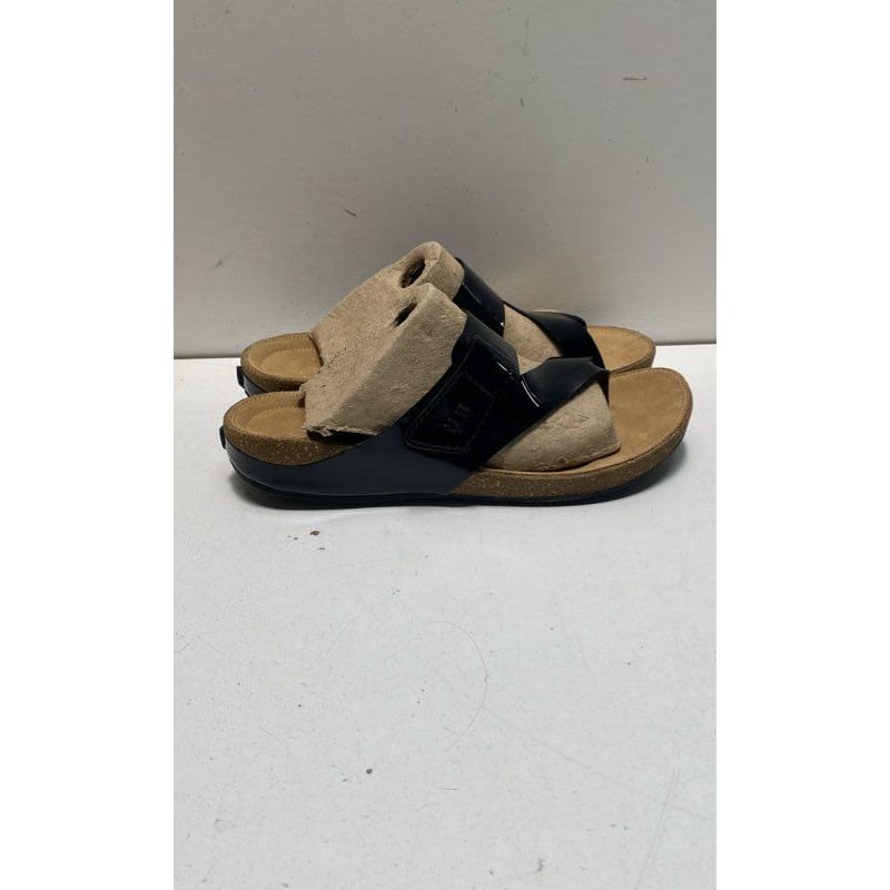 Buy the Clarks Perri Coast Black Sandals Size 7 GoodwillFinds
