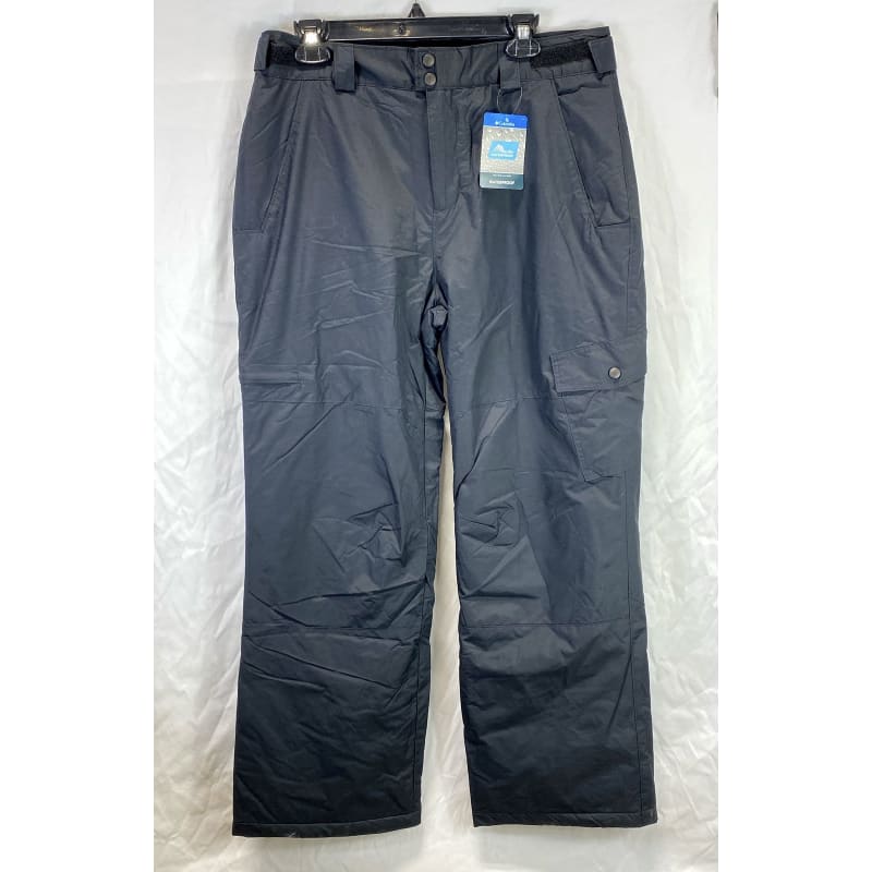 Buy the NWT Columbia Mens Black Pockets Waterproof Straight Leg Ski Snow Pants Size M GoodwillFinds