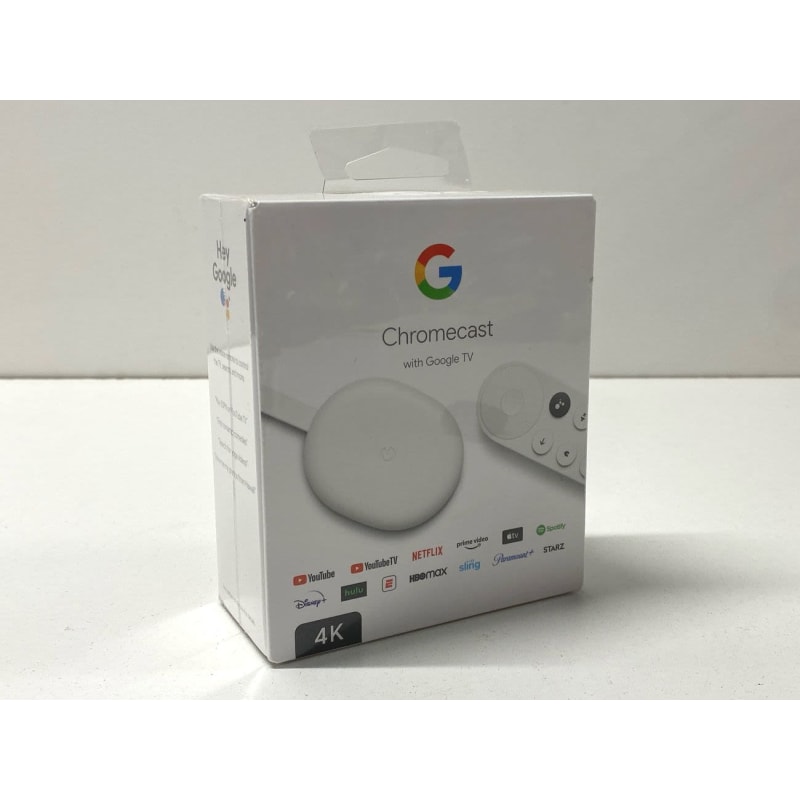 Buy the Google Chromecast with Google TV 4K - Sealed Buy the Google Chromecast with Google TV 4K - Sealed