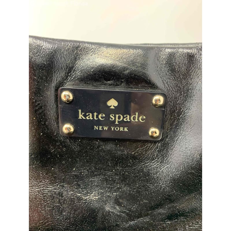 Kate spade black patent tote hotsell